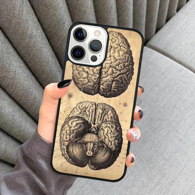 Menschliches Herz Anatomie Handyhülle Für iPhone 17 Air 16 16e 15 13 14 Pro Max 11 12 Plus 2022 MAX Hülle Cover coque