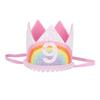 Newborn Baby Rainbow Crown Lace Princess Cute Hairband Headband Baby Infant Boys Girls Birthday Party Show Photo Headdress Gift