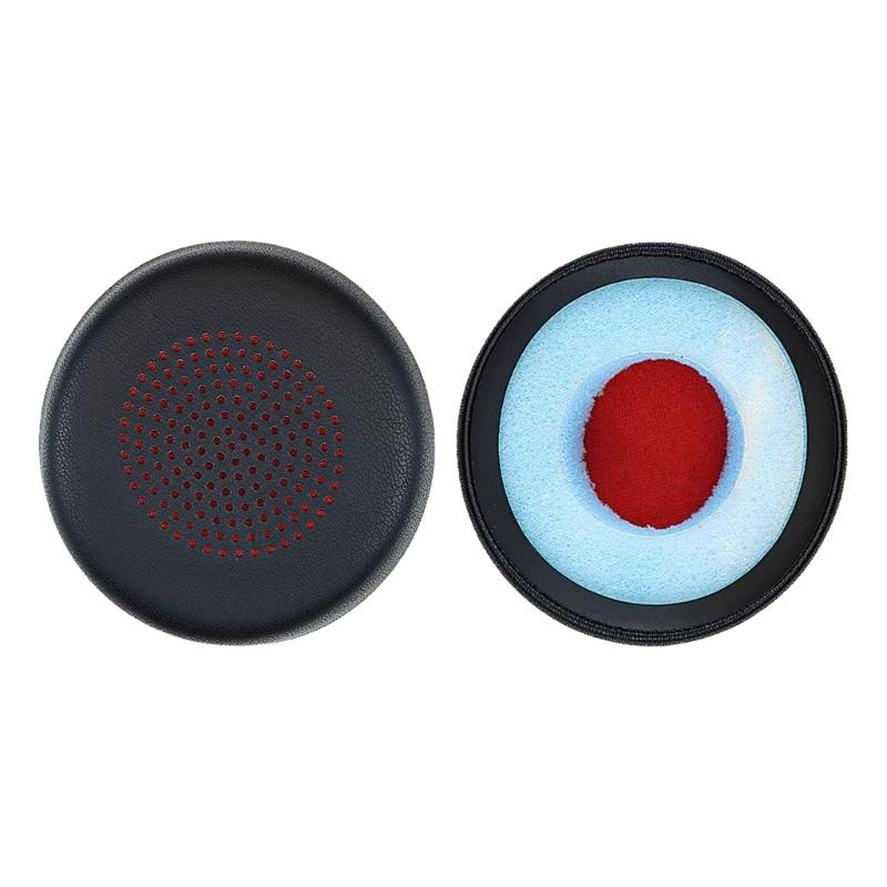 

2pcs Comfort Luxurious Leather Earpad Covers Professional Ear Cushions Set for B825 Headsets Enhancing Sound Experience 1