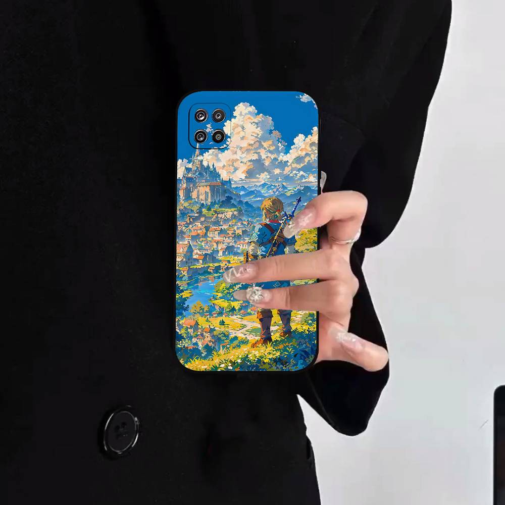 

Cool T-The Legend Of Zelda Phone Case For Samsung S24/S25/S22 S30/A51 52/Lite/Ultra/5G/Plus/FE - Slim Shockproof Black Protectio S25ULTRA