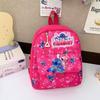 Backpack Children With Cartoon And Letter Print Design Preschool For