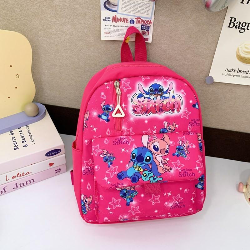 Backpack Children With Cartoon And Letter Print Design Preschool For