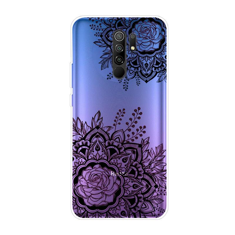For Coque Redmi 9 Case Transparent Soft TPU silicon Phone Cover For Xiaomi Redmi 9 Case Redmi9 Clear Fundas For Redmi 9 6.53"