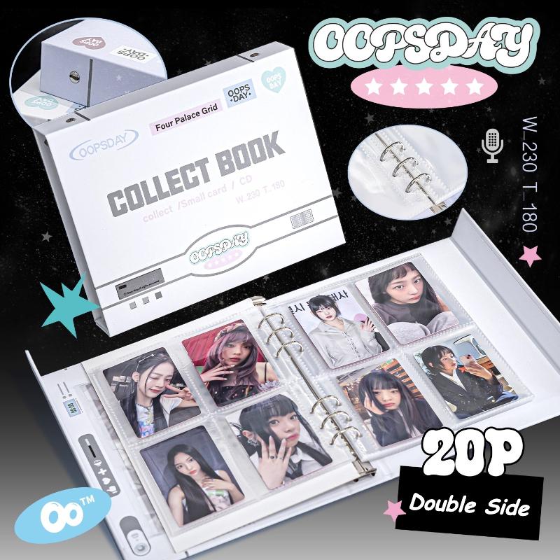 New Arrival Vintage DVD Photo Album Large Capacity Collection Book 3 Inch Kpop Idol Photocard Binder Shiny Card Holder Wholesale