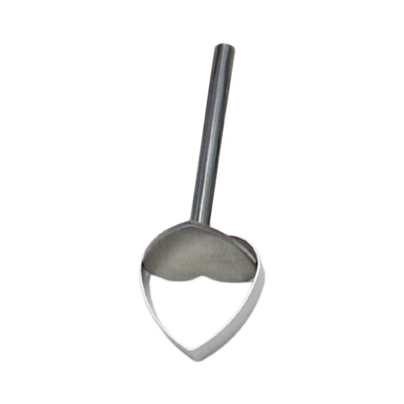 

Cake and Dessert Mold Manual Press Moulds Practical Stainless Steel Mold Fondants Cookie Molds for Bakings Enthusiasts