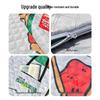 Ultrasonic Waterproof Picnic Mat with Zipper Backpack - Moisture-Proof, Thickened, Foldable, Portable Cushion.