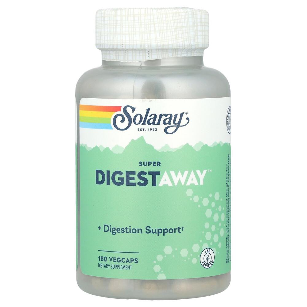 

Solaray Super Digestaway Digestive Enzyme Blend VegCaps, 180 Count 180 pcs - 1 ea