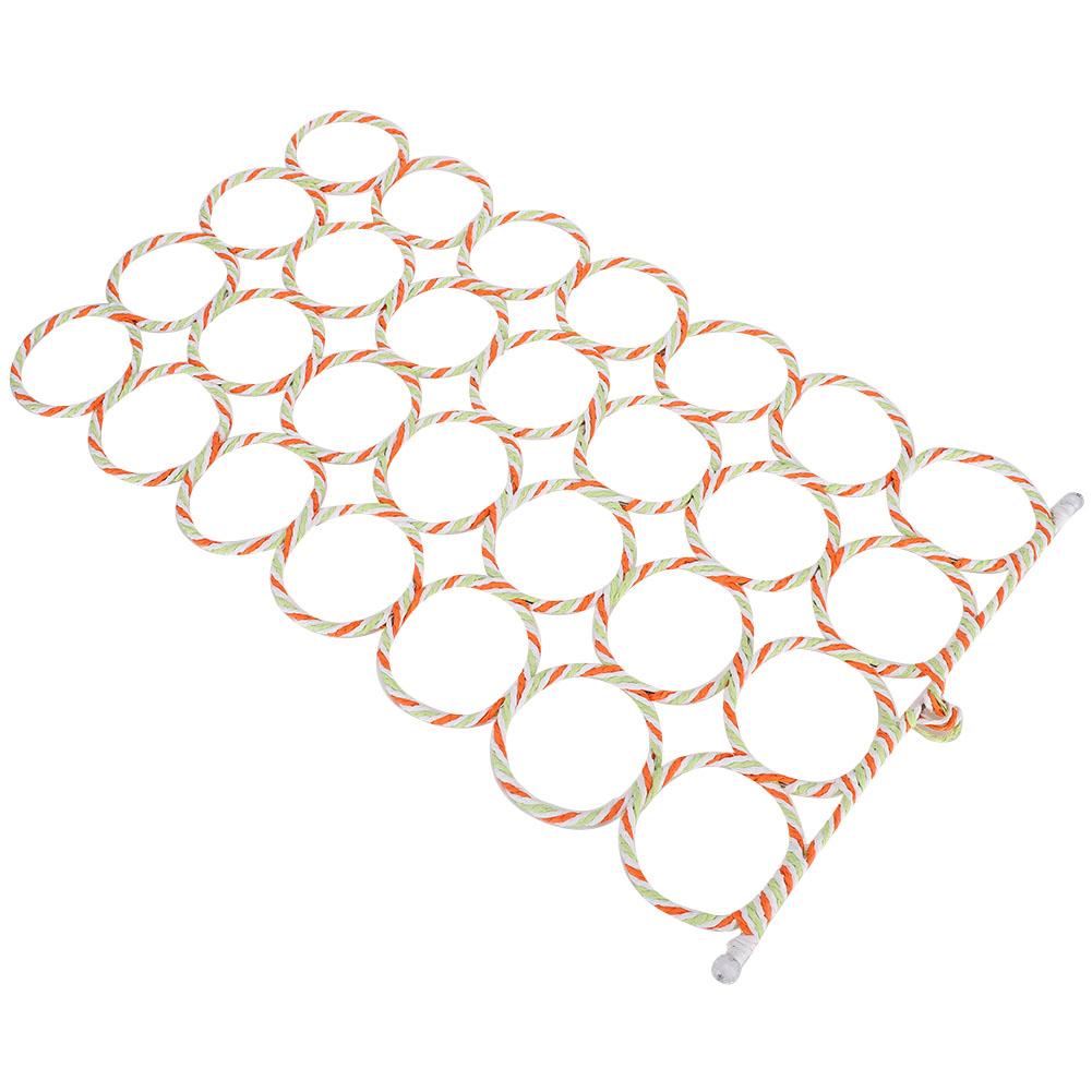 Bird Rope Climbing Net Bird Hammock Swing Toy Folding Climbing Rope Birds Perch