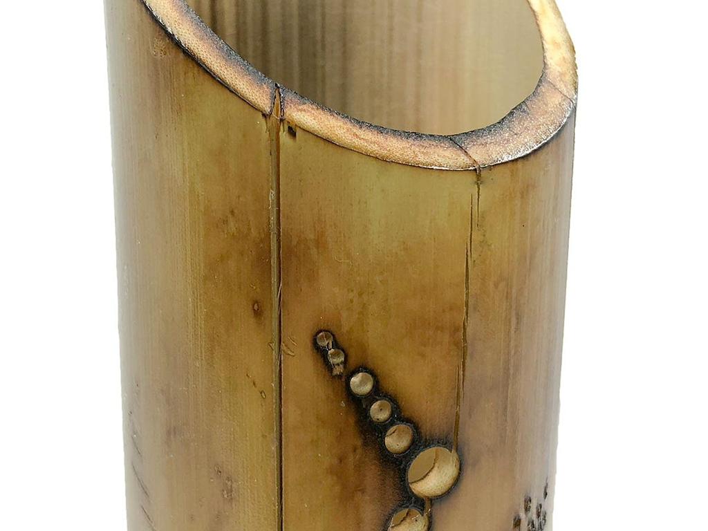 Paisley Joshu Kaguya Bambuslaterne, Bambuslicht für Camping, Warmweiße LED-Streifenleuchte mit USB-Anschluss und Netzteil, cpt-t00260-OS