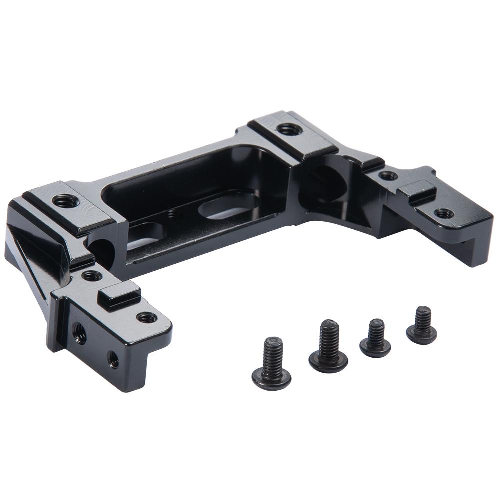 MIBIDAO Metal Front/Rear Frame Girder Bumper Fixed Bracket Mount for Axial SCX10 II 90046 1/10 RC Crawler Car Model Upgrade Part