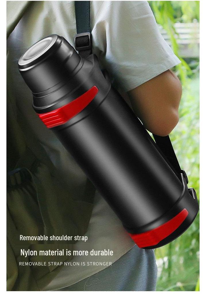 XL Insulated Mug for All, Large Capacity Outdoor Portable Thermos, Hot Water Bottle, Stainless Steel Cup