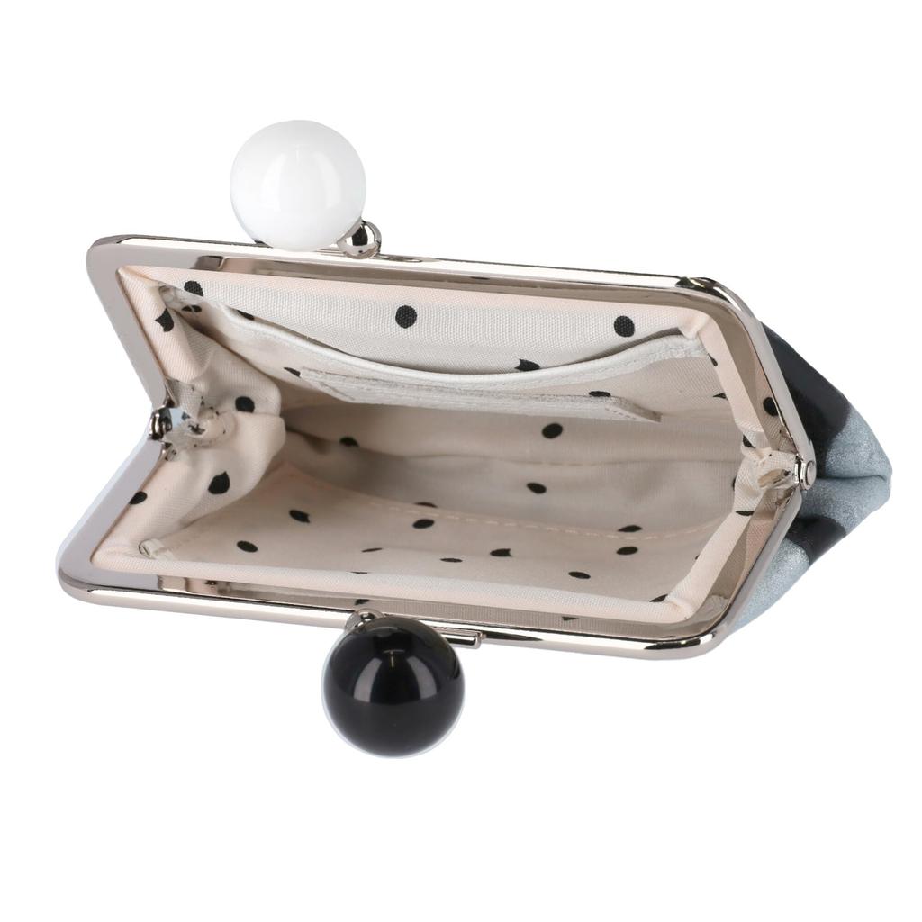 [Tsumori Chisato] Coin Purse with Clasp, Full Moon Dots