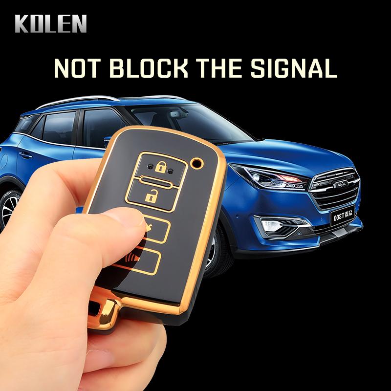 New Tpu Car Remote Key Case Cover Shell For Toyota Corolla Camry Rav4 Highlander Auris Chr Avalon Land Cruiser Fob Accessories