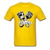 Young T-Shirt Skull Piston Tshirt Skulls Printed Men T Shirt Fashionable Rider Tops Retro Tees Punk Hipster Clothes Oversized