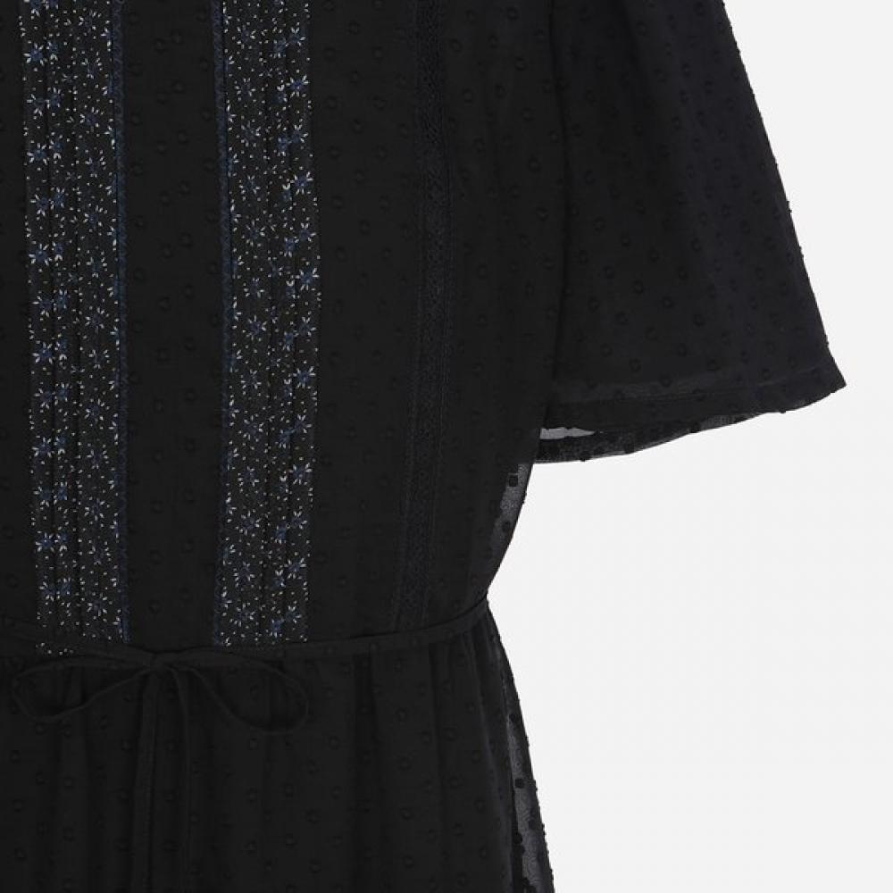 Thursday Island Border Mix Long Dress  T256mop145w 