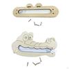 Busy Board DIY Material Zipper Game Motor Skills Early Educational Sensory Toys for Preschool