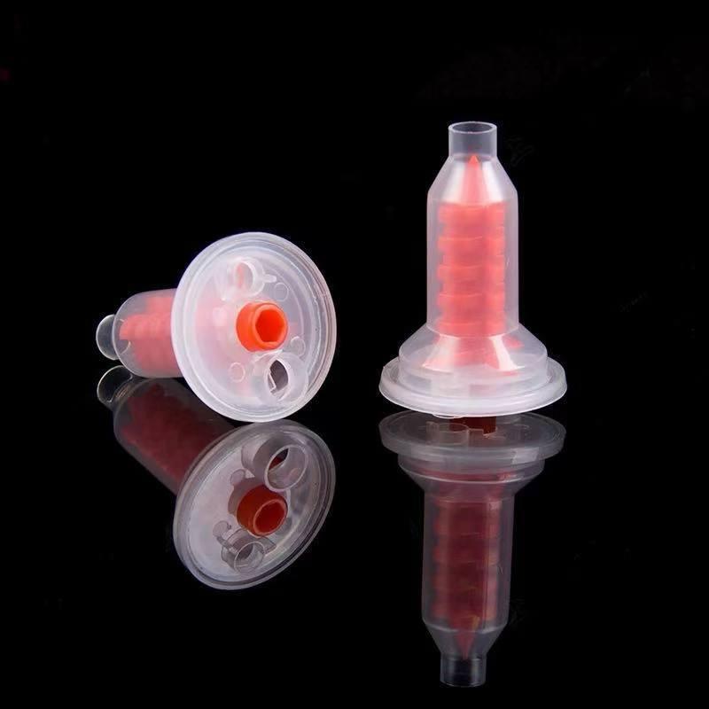 Dental Dynamic Mixing Tips Impression Material For Imprinting Machine Fits Pentamix Mixing Machine Dental Materials красный