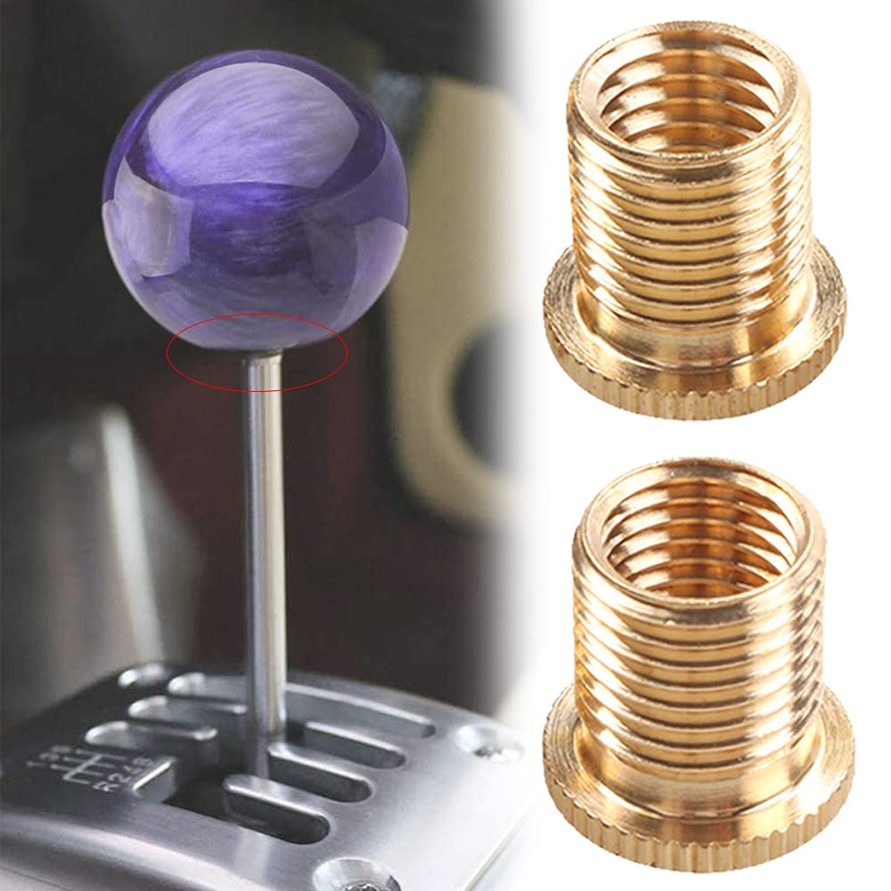 6pcs Shift Knob Adapter Universal Car Shift Replacement Screw Shift Lever Screw Luminium Alloy