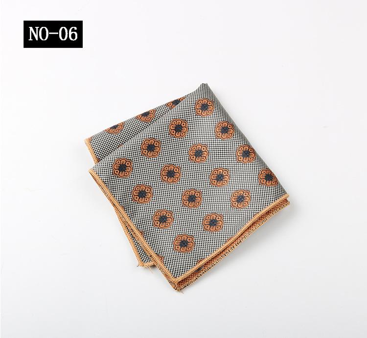Herren-Taschentuch, Hochzeits-Hochzeits-Bräutigam-Bankett-Zeremonie-Geschäfts-Brusttuch, Kleines quadratisches Tuch, Taschentuch, Hochwertige Polyesterseide