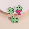 Cartoon Alien Creatures Enamel Pin Science Fictio Spaceship UFO Green Monster Brooches Lapel Badge Jewelry Gifts For Friends