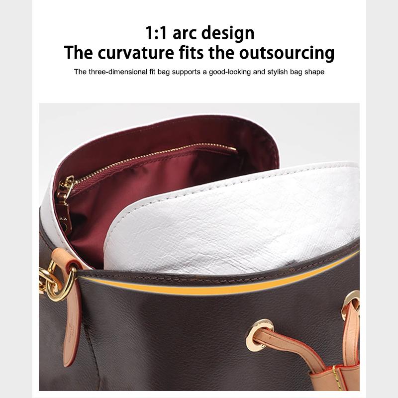 EverToner DuPont paper Insert liner Organizer Handbags waterproof Bag Organizer for L N-onoe BB bags Accessories