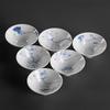 Blue and White Hand-painted Thin Tire Hat Cup Ceramic Tea Set Kung Fu Small Teacup Single Tea Cup Tea Cup Large Master Cup