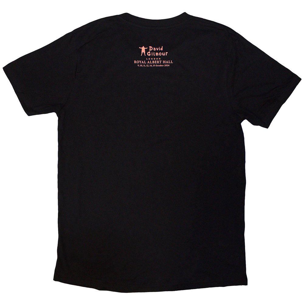 David Gilmour Unisex Adult Luck & Strange London 2 Back Print T-Shirt