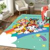 1Pc Happy New Year Celebration Rug Office Carpet Indoor Outdoor Doormat Nonslip Soft And Comfortable Living Room Christmas Halloween Gift D91860