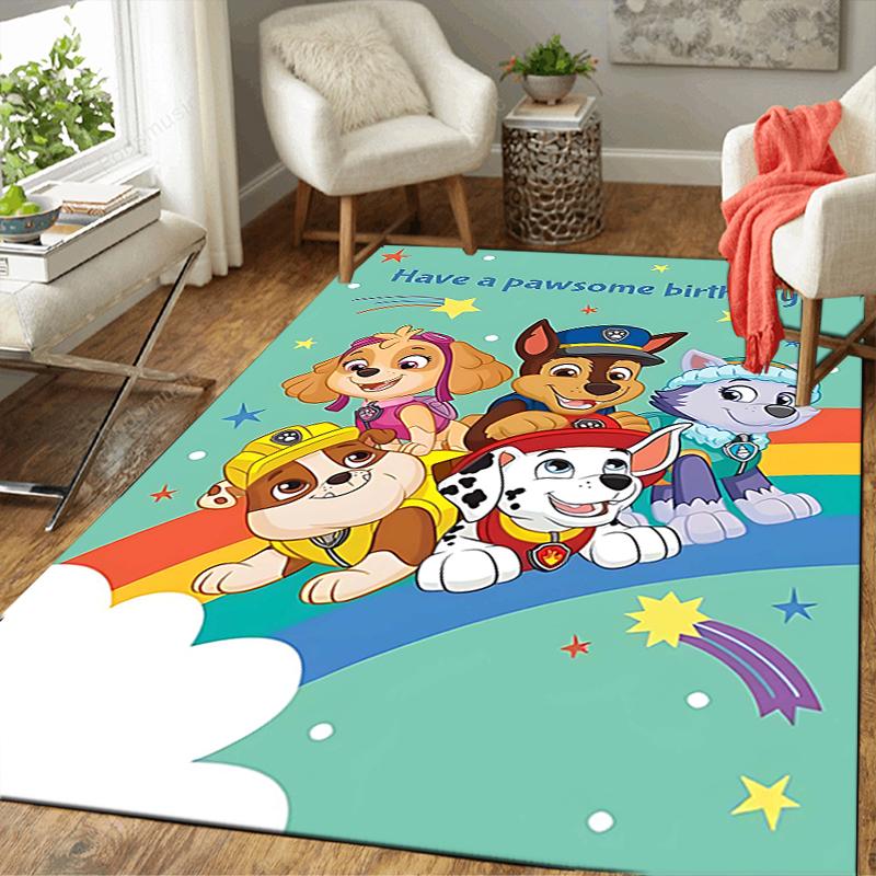 1Pc Happy New Year Celebration Rug Office Carpet Indoor Outdoor Doormat Nonslip Soft And Comfortable Living Room Christmas Halloween Gift D91860