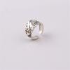 Vintage Punk Poker Joker Silver Color Rings for Men Goth Jewelry Anillos Women Finger Ring Gift