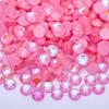 Diamante Fluorescente Morbido Vetro Aurora Strass al Vetro Neon, Gioielli Luminosi per Nail Art Accessori per Unghie Cellulari