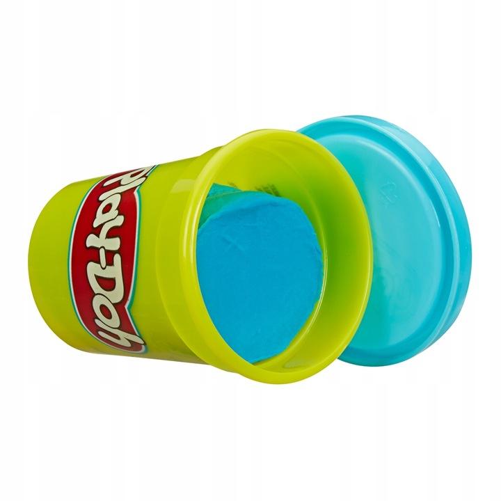 Play-Doh Ciastolina Tuba Zestaw 12 Szt Tub Masa Plastyczna Niebieska