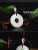 Xinjiang Hetian Jade Pixiu Friedensschnalle Anhänger, Unisex mit Zertifikat