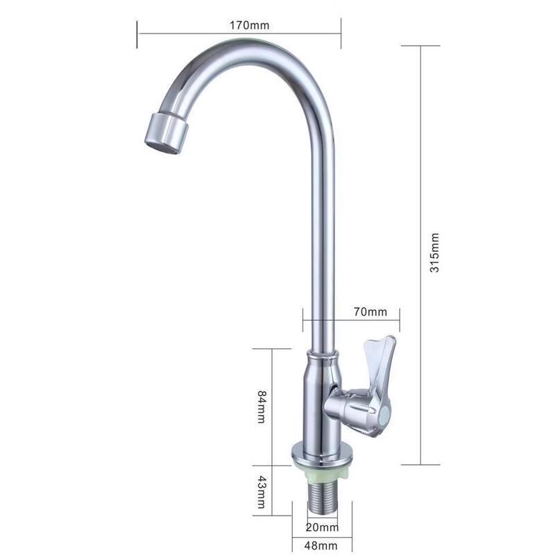 TLXT Kitchen Sink Faucet