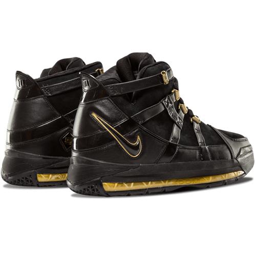 New Nike LeBron 3 Black Gold 2018 AO2434-001