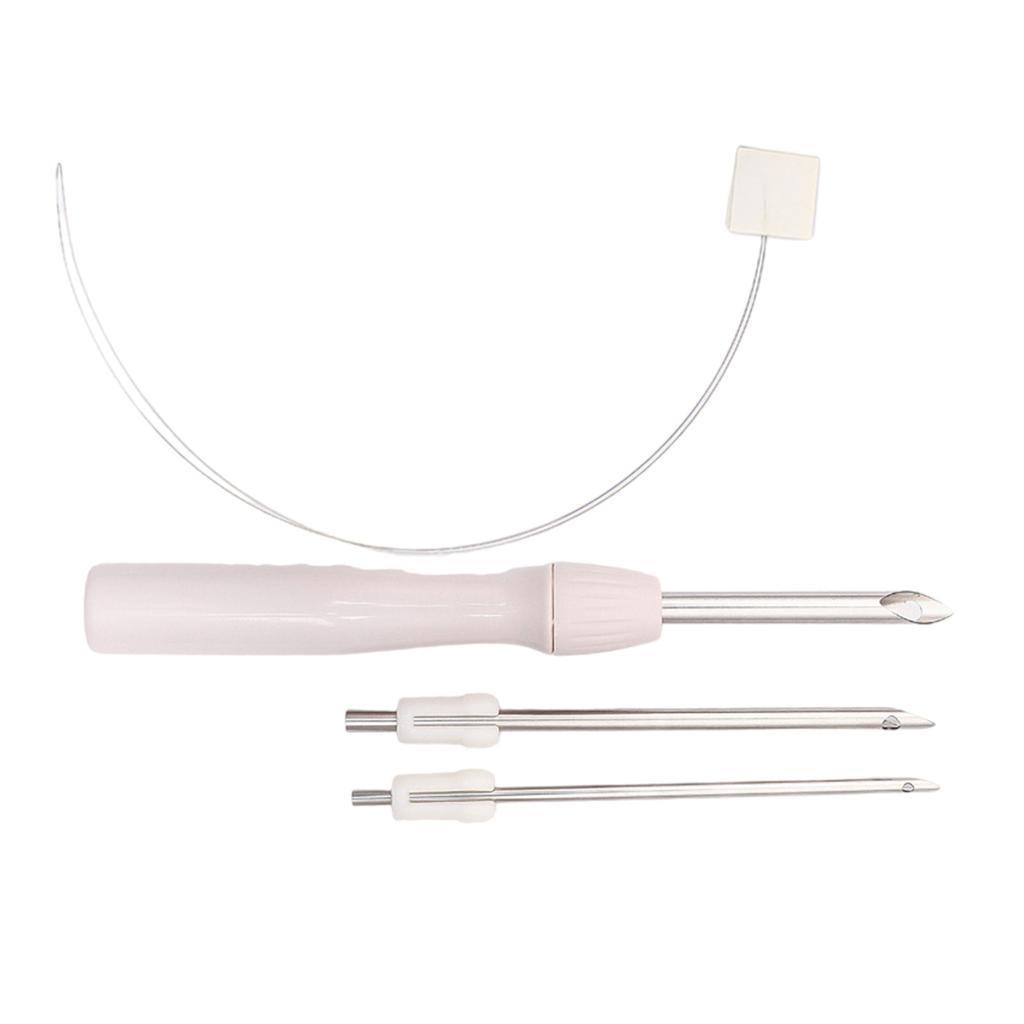 Embroidery Punch Needle Tool Punch Needle Set 2.5mm/3.5mm/5mm Adjustable Embroidery Pen for Artists