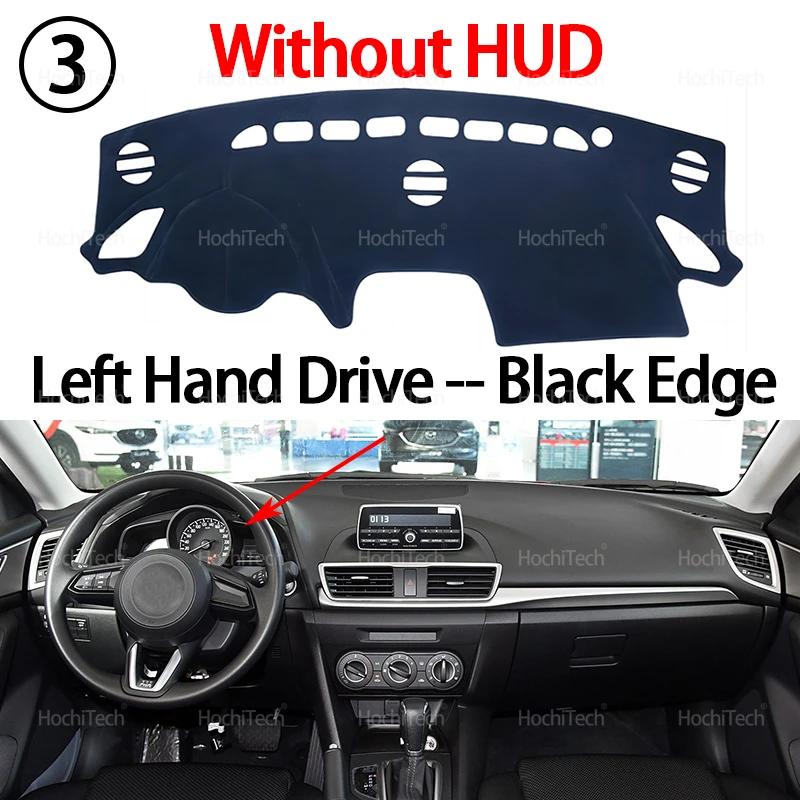 Dashboard Cover for Mazda 3 M3 Axela 2014-2018 Car Dashboard Cover Dash Board Mat Carpet Pad Sunshade Cape Cushion