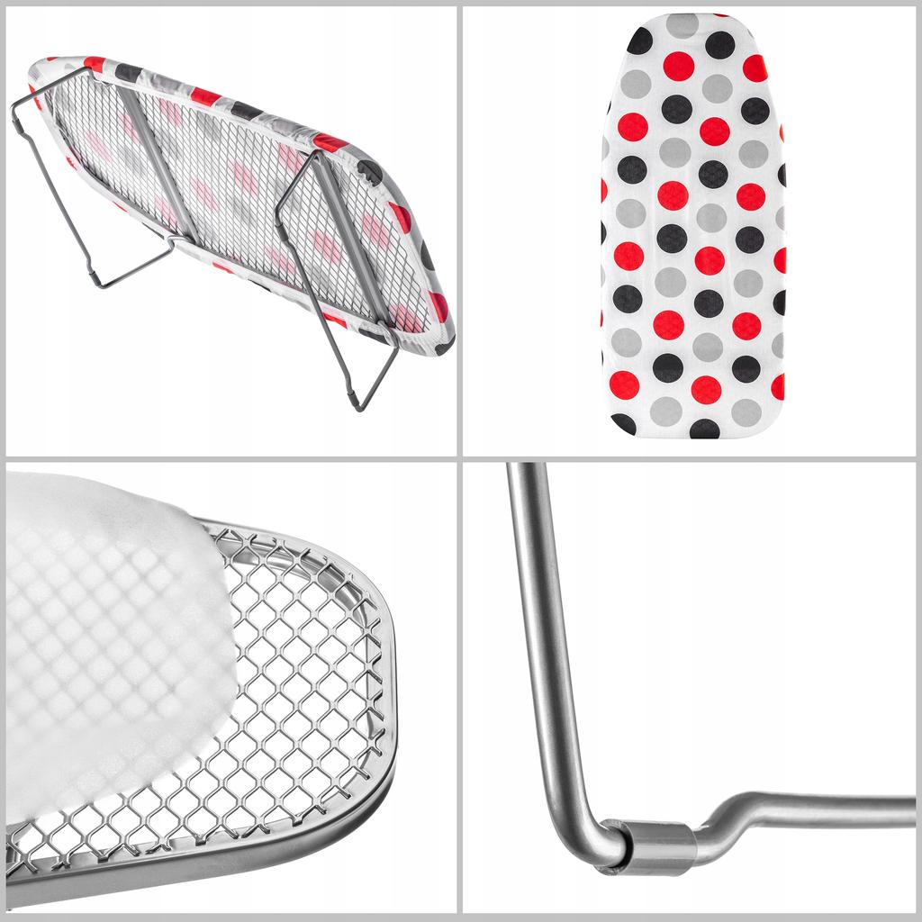 KADAX Small Ironing Board On Table For Wardrobe Travel Hotel 70x30