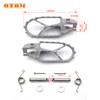 OTOM Motorrad Fußrasten Fußrastenstift Klemme Feder Fußrasten Edelstahl Pedal für KTM EXC SX XCW HUSQVARNA FE TC TE TX
