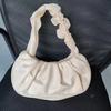 Women'S Pleated Handbag, Casual Underarm Dumpling Bag, Fashionable And Versatile Shopping Shoulder Bag