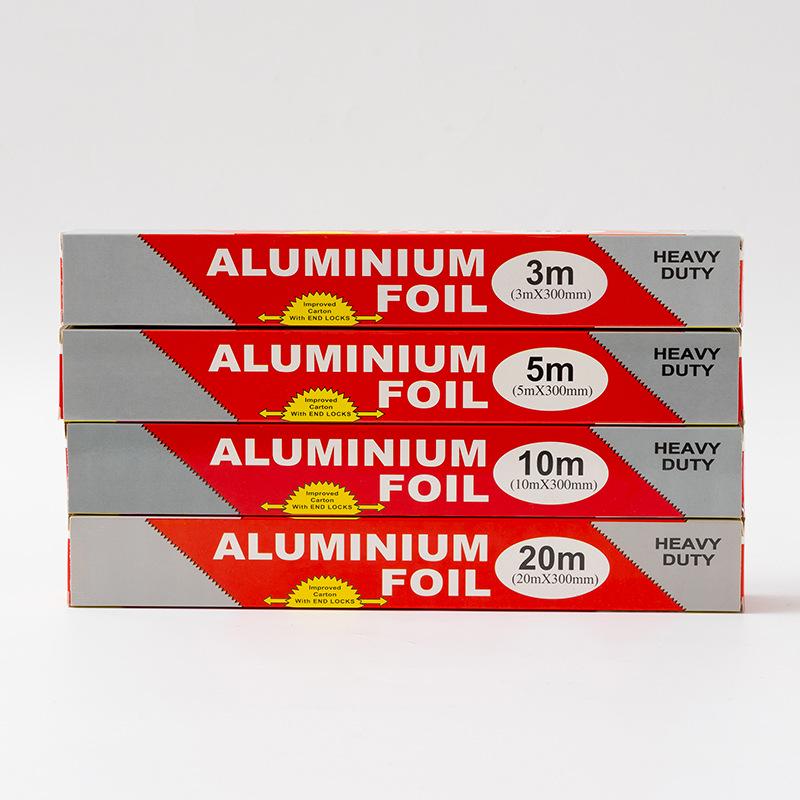 High-Temperature Resistant Thick Aluminum Foil Roll for Baking and Cooking 3m