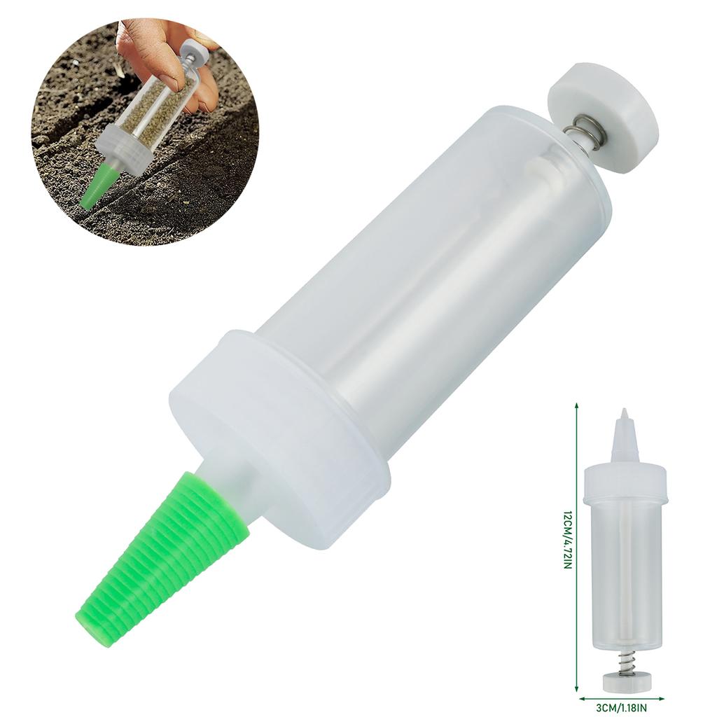 Mini Seeder Manual Seeder Small Seeder Adjustable Multi-functional Gardening Seed Planter Handheld Flower and Plant Sowing