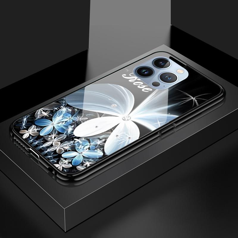 Чехол для телефона из закаленного стекла для OPPO Reno13 Reno14 Realme 11 12Pro 14 GTNeo6 C21Y C53 C75 OnePlus Nord2 NordCE3Lite Мягкий край Ударопрочный Гладкий чехол