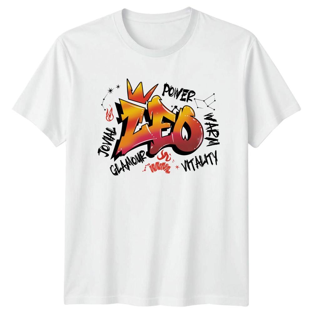 Leo Zodiac Astrology Unisexs T Shirt Unisexs Tee Graphic Unisex Top S