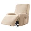 Silver Fox Velvet Elastic Split Function Sofa Cover Massage Chair Cover Chivas Sofa Cover