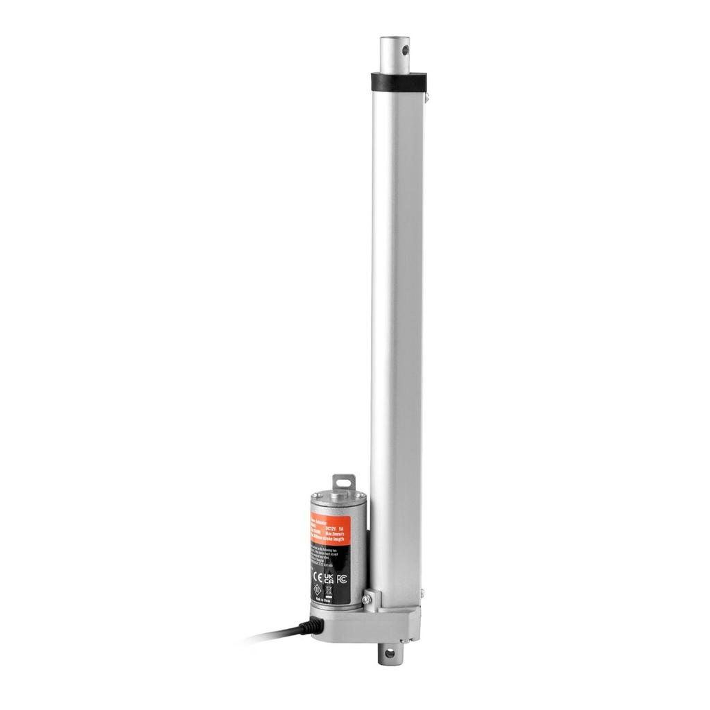 Linear Actuator 12V 12 Inch High Load 330lbs/1500N 0.19"/s IP54 Protection