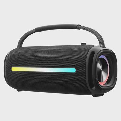 Přenosný IPX6 Vodotěsný Bluetooth reproduktor, 20W Vysoce výkonný subwoofer s USB a sloty pro karty pro venkovní použití