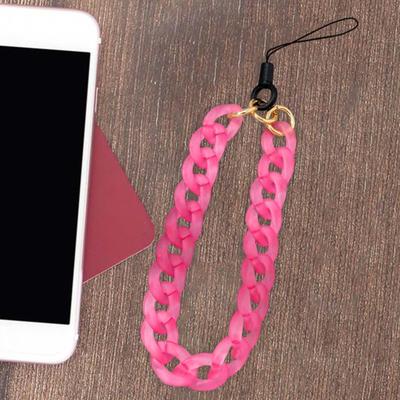 Phone Bracelet Fashion Acrylic Anti Lost Multipurpose Handbag Decoration Keychain Charm Pendant for