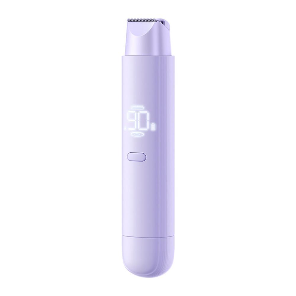 LED Display Women Hair Trimmer Rechargeable Full Body Hair Removal  Private Area