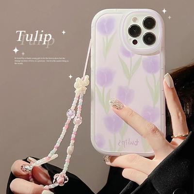 Gentle Flowers for IPhone16pro Max for Apple 17 Mobile Phone Case 11 with 14 Bracelet Xs/xr Lanyard 15